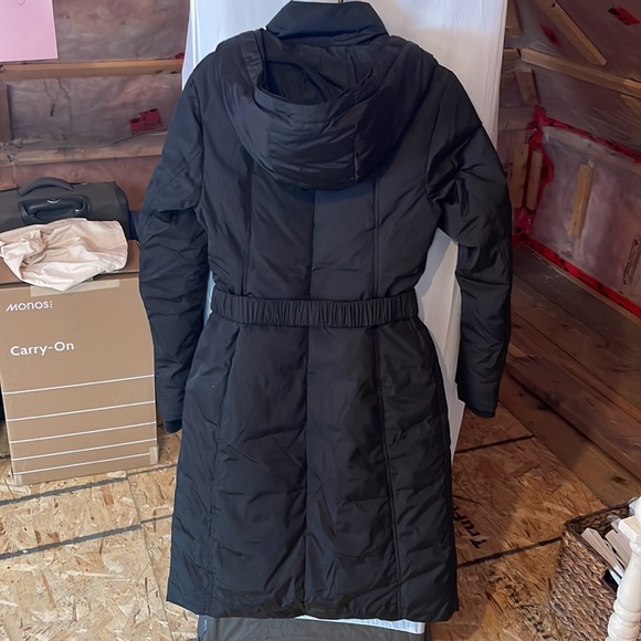 Midi length down winter coat - Picture 6 of 13